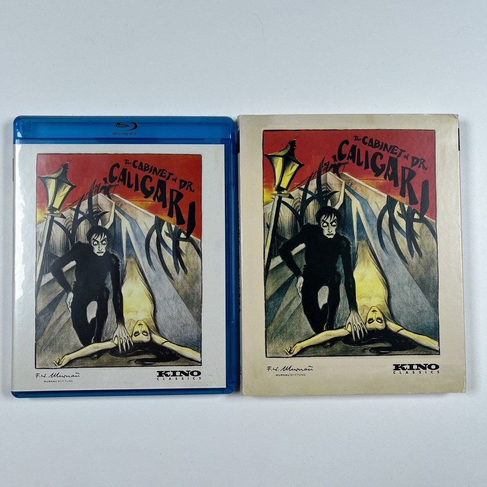 The Cabinet of Dr. Caligari Blu-ray Kino Classics w/ Slipcover